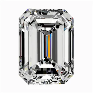 0.33ct EMERALD F VS2 Natural diamond