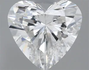 1.3ct HEART F VS1 Lab diamond