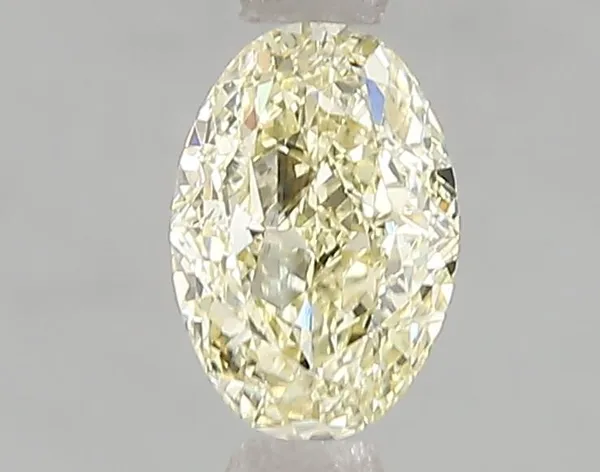 1.01ct OVAL Fancy Intense Yellow VS2 Coloured Lab diamond