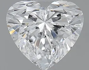 1ct HEART D VS1 Natural diamond