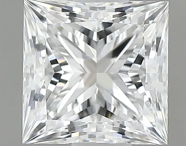 0.55ct PRINCESS E VVS2 Natural diamond