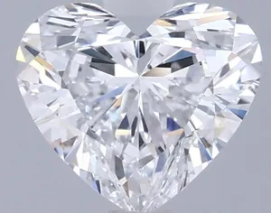 1ct HEART D VVS1 Lab diamond