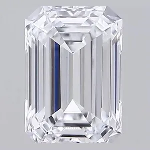 0.48ct EMERALD D VVS2 Lab diamond