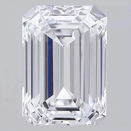0.48ct EMERALD D VVS2 Lab diamond