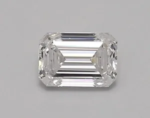 0.62ct EMERALD D VS1 Lab diamond