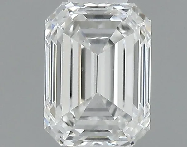 0.34ct EMERALD F VVS2 Natural diamond