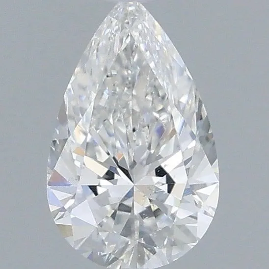 0.50ct PEAR F SI1 Natural diamond
