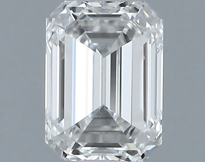 0.34ct EMERALD F VVS2 Natural diamond