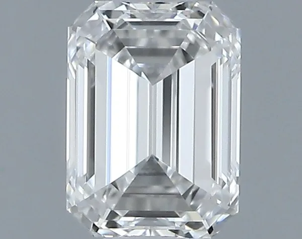 0.34ct EMERALD F VVS2 Natural diamond