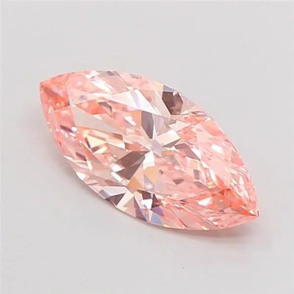 2.03ct MARQUISE Fancy Vivid Pink VVS2 Coloured Lab diamond