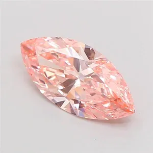 2.03ct MARQUISE Fancy Vivid Pink VVS2 Coloured Lab diamond