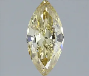 1.18ct MARQUISE Fancy Yellow VVS2 Coloured Lab diamond