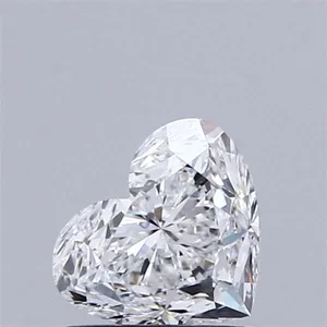 1ct HEART D VVS2 Natural diamond