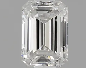 0.72ct EMERALD E VS1 Lab diamond