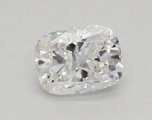 0.41ct CUSHION D VVS2 Lab diamond