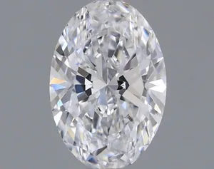 0.51ct OVAL D VVS1 Natural diamond