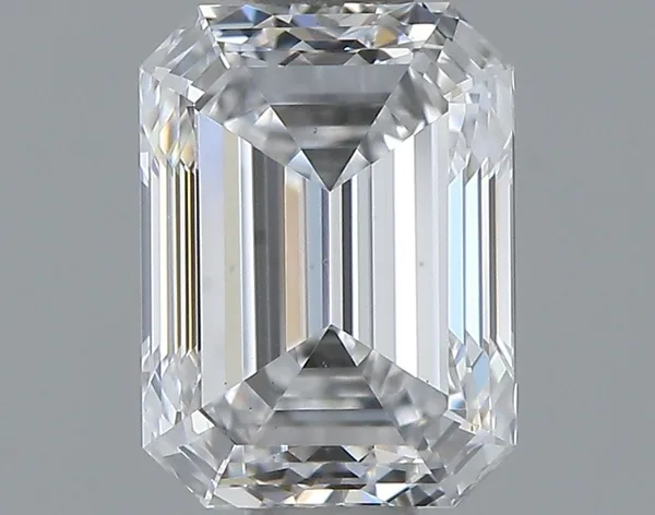 0.73ct EMERALD D VS2 Natural diamond
