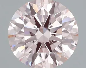 1.03ct ROUND Fancy Intense Pink VVS2 Coloured Lab diamond