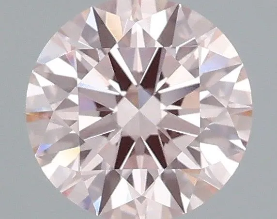 1.03ct ROUND Fancy Intense Pink VVS2 Coloured Lab diamond