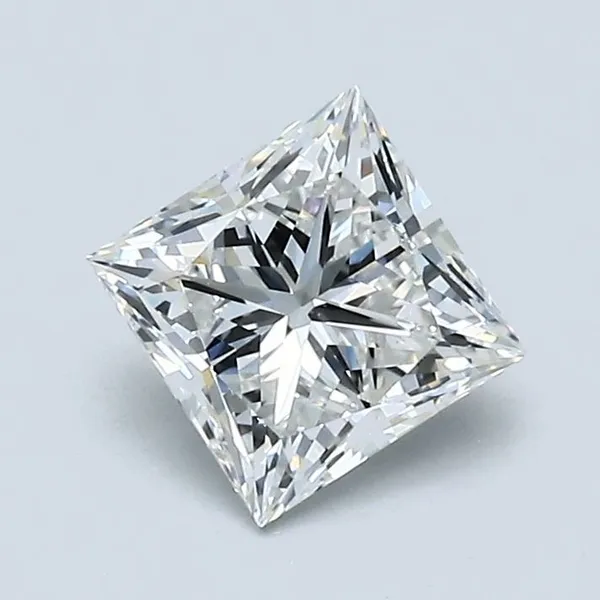 1.03ct PRINCESS F VVS1 Natural diamond