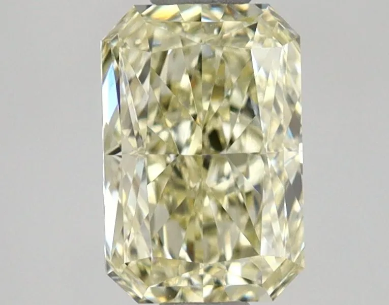 1.08ct RADIANT Fancy Yellow VS1 Coloured Lab diamond