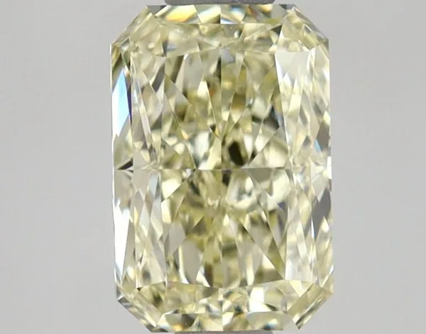 1.08ct RADIANT Fancy Yellow VS1 Coloured Lab diamond