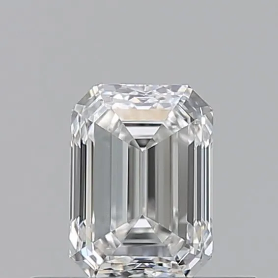 0.50ct EMERALD F VVS2 Natural diamond
