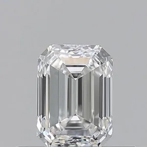 0.5ct EMERALD F VVS2 Natural diamond