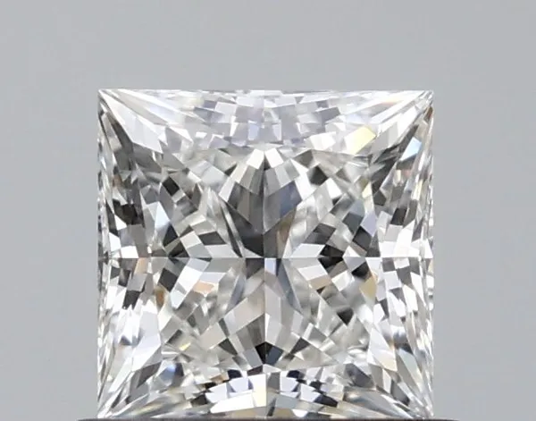 0.72ct PRINCESS G VVS2 Natural diamond