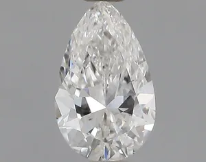 0.4ct PEAR E VS2 Natural diamond