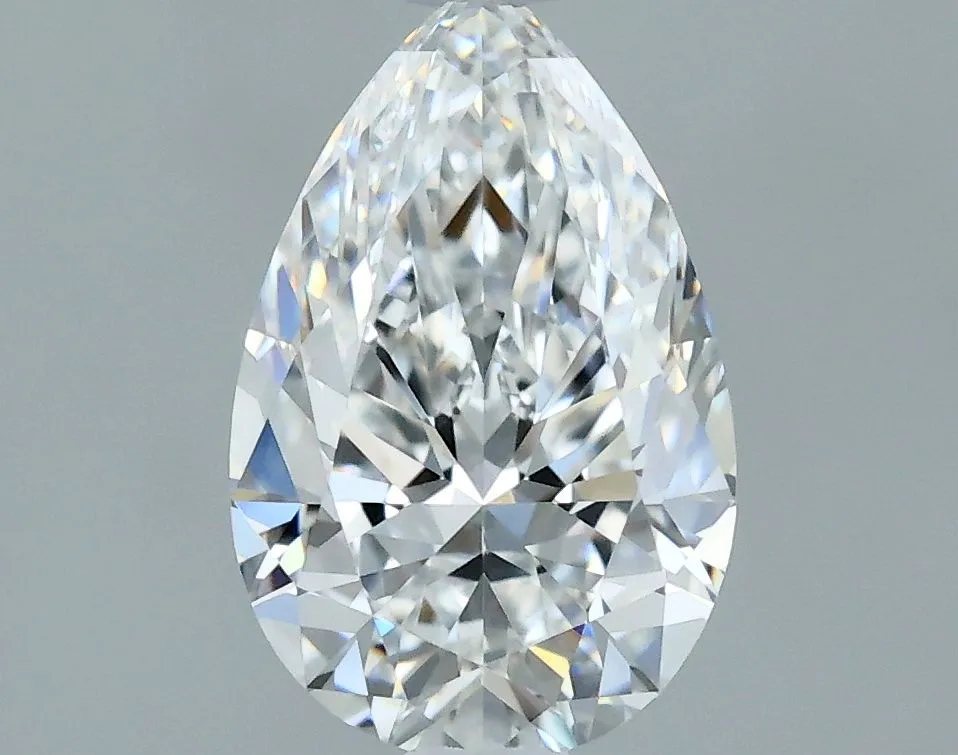 0.58ct PEAR E VVS2 Natural diamond