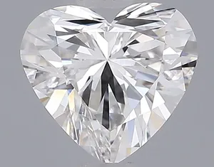 1.04ct HEART E VVS2 Lab diamond