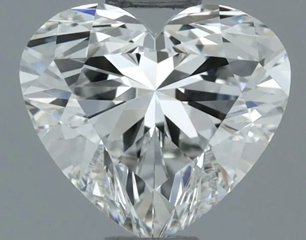 0.38ct HEART F VVS1 Natural diamond
