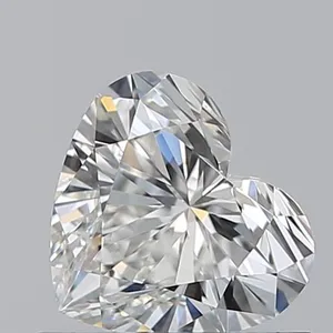 0.7ct HEART G IF Natural diamond