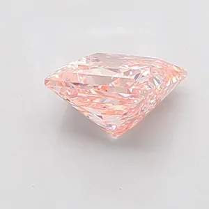 2.08ct PRINCESS Fancy Intense Pink VVS2 Coloured Lab diamond
