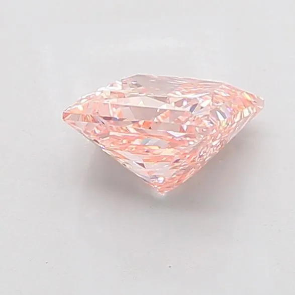 2.08ct PRINCESS Fancy Intense Pink VVS2 Coloured Lab diamond
