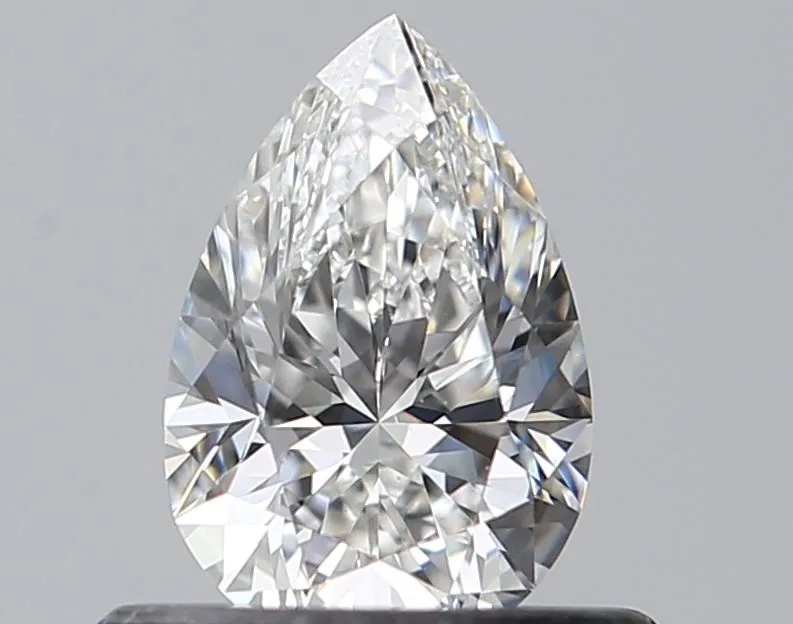 0.49ct PEAR F VS2 Natural diamond