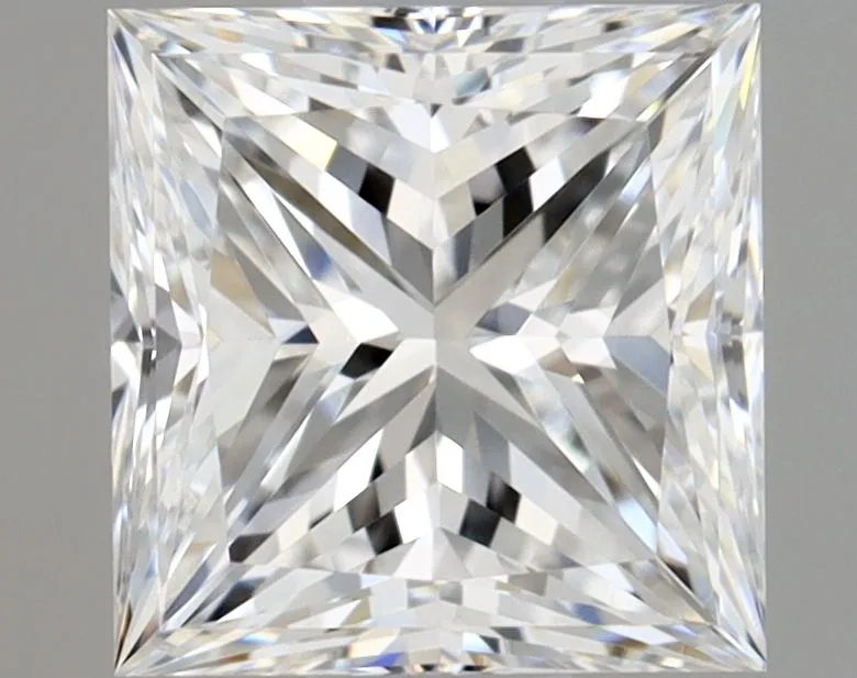 0.80ct PRINCESS E VVS2 Natural diamond