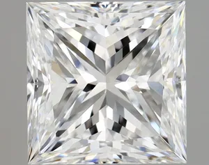 0.8ct PRINCESS E VVS2 Natural diamond