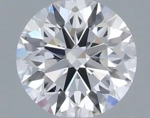 0.34ct ROUND D VVS2 Lab diamond