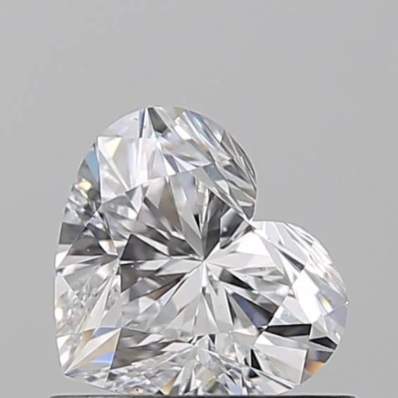 0.61ct HEART D VS2 Natural diamond