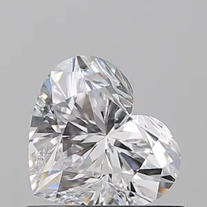 0.61ct HEART D VS2 Natural diamond
