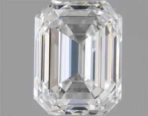 0.46ct EMERALD E VVS2 Natural diamond