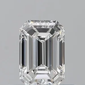 0.51ct EMERALD F SI1 Natural diamond