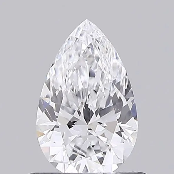 0.59ct PEAR D VVS1 Lab diamond