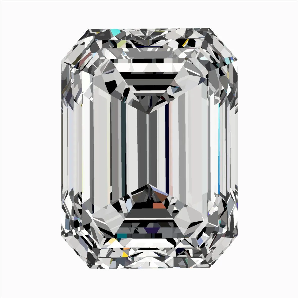 0.50ct EMERALD G VVS2 Natural diamond