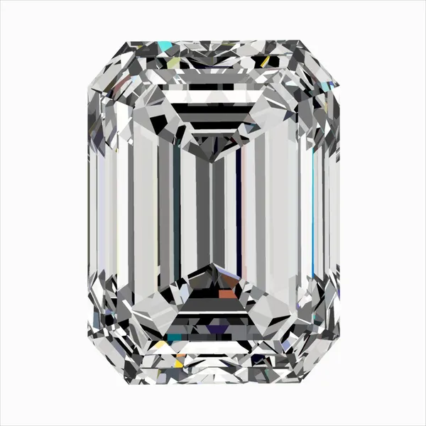 0.5ct EMERALD G VVS2 Natural diamond