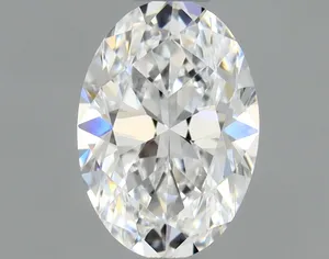 0.58ct OVAL D VVS1 Natural diamond