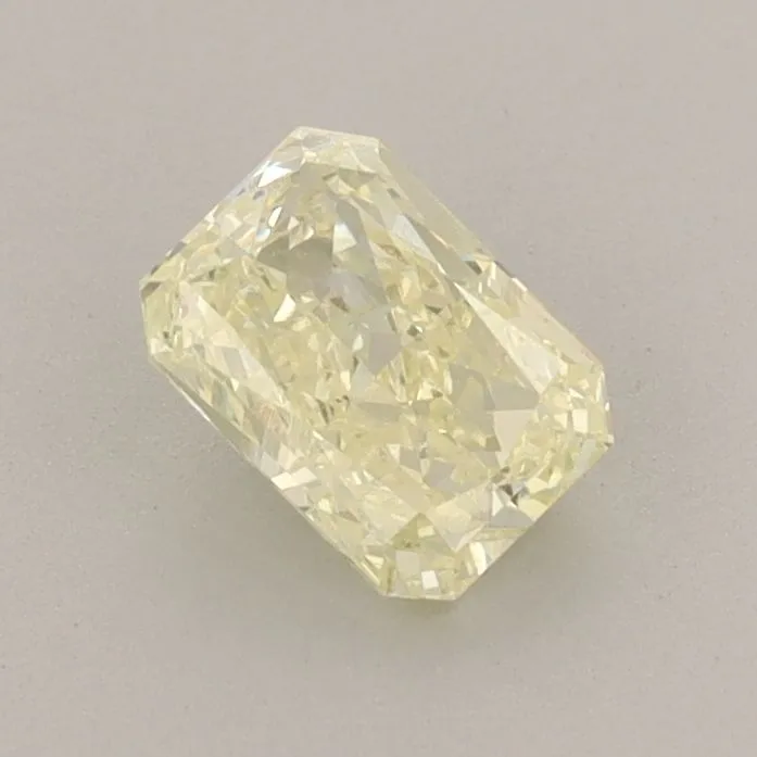 0.69ct RADIANT Fancy Yellow VS1 Coloured Lab diamond