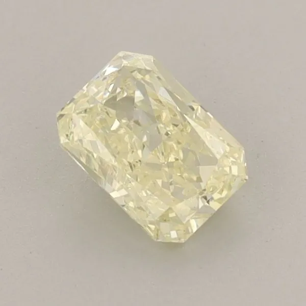 0.69ct RADIANT Fancy Yellow VS1 Coloured Lab diamond